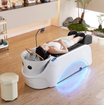 Luxe Head Spa &amp; elektrische massage stoel ProRelax - witte